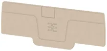 Abschlussplatte Weidmüller A-Reihe AEP 4C 2.5 75.55×2.1mm, beige 