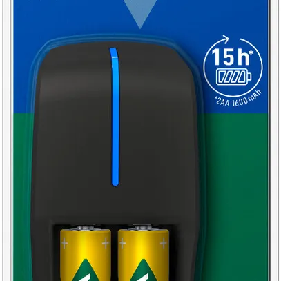 Chargeur VARTA Mini Charger avec 2×AA 2.1Ah Ready To Use 
