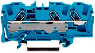 Durchgangsklemme WAGO TopJob-S 6mm² 3L blau Serie 2006 
