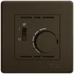 Thermostat d'ambiance ENC EDIZIO.liv SNAPFIX® avec interrupteur 230VAC 50Hz br 