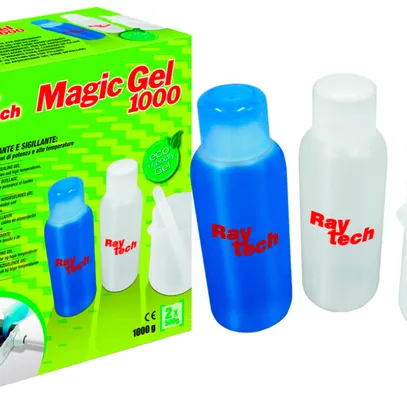 Elastomero isolante Raytech Magic Gel 2 bottiglie 1l 