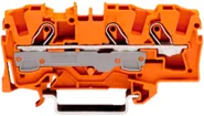 Borne de passage WAGO TopJob-S 6mm² 3L orange série 2006 