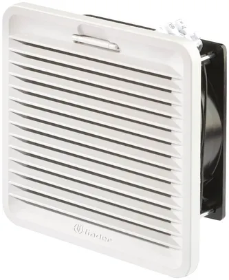 Ventilateur Finder 24m³/h 17W p.230VAC avec filtre d'entrée 