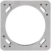 Plaque de montage ENC robusto 1×1 aluminium 