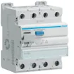 Interrupteur différentiel Hager RCCB (RCD) 4P 400V 0.03A type A 100A 10kA 4UM 