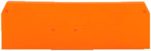 Abschlusswand WAGO für 280-633 orange 