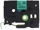 Schriftbandkassette kompatibel zu OZE-721, 9mm×8m, grün-schwarz 