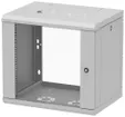 Netzwerk-Wandgehäuse 19" Z-Cube 10HE 546×600×450mm 60kg grau IP20 