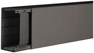 Canal d'installation tehalit LF 110×60×2000mm (l×h×L) PVC noir 
