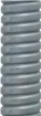 Tubo metallico AGRO SPR-PVC-AS Ø17/21mm grigio, rotolo 50m 