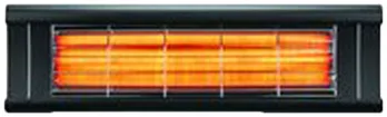 Radiateur à infrarouge Veito Aero, 2500W, 1 degré, IP44, noir 