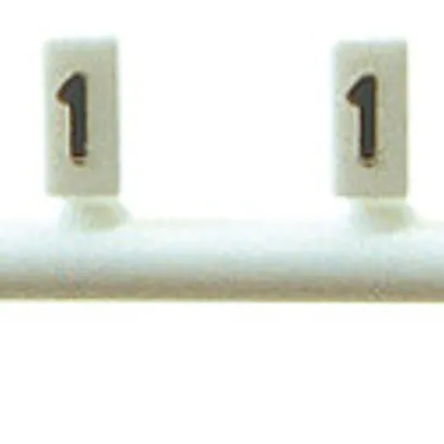 Baguette indicatrice Woertz blanc inscription: 0…9 