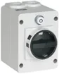 Interrupteur de sécurité AP K&N 20A 1L 0-1, gris, pour cadenas, 4×M20 