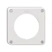 Couvercle NEVO, p.lampe de signalisation, a.vis & joint, a.joint noir, blanc 