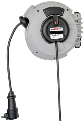 Automatik-Kabelaufroller autoROLL Compact 230 15m T23 IP55 3×2.5mm² IP24 