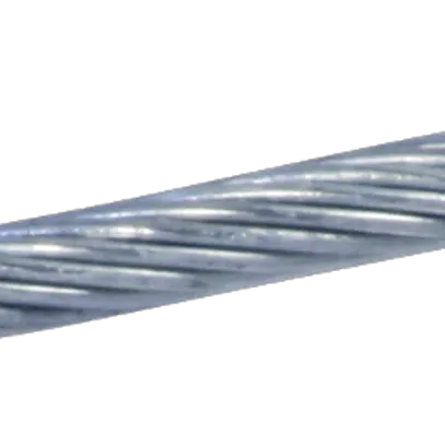 Corde acier flexible 11,5mm (19×3mm), rouleau à 20m 