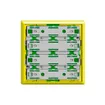 KNX-Funktionseinsatz RGB 1…4-fach EDIZIOdue lemon mit LED 