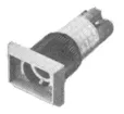EB-Leuchtdrucktaster EAO01 18×24mm 1Ö+1S, schwarz 