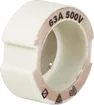 Vite calibrata DIII E33 500V in ceramica 63A secondo DIN 49516 rame 
