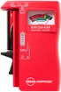 Batterietester BAT-250-EUR für 9V, AAA, AA, C, D.1.5V Uhrenzel. 