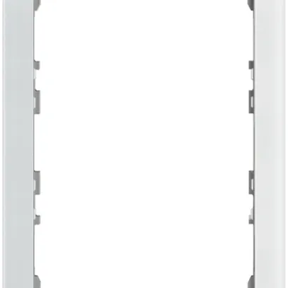 Telaio di copertura EDIZIOdue prestige per KNX-Panel 7" vetro bianco 