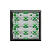 KNX-Funktionseinsatz RGB 1…4-fach EDIZIOdue schwarz mit LED 