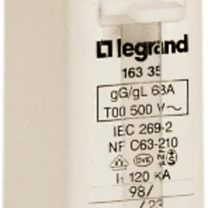 Fusible HPC Legrand DIN 00 gL-gG 80A 