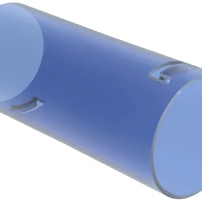 Manchon de jonction Spotbox M32 bleu-transparent 