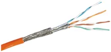 Câble d'installation R&M cat.7A S/FTP 4P 1500MHz AWG22 orange Dca 1000m Une longueur