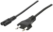 Câble d'appareil MH, T26/C7, Tdlf 2×0.75mm² 1.8m, noir 