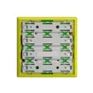 Elemento di funzione RGB KNX EDUE, 250mW, c.LED, s.pulsanti, 1…8 volti, lem 