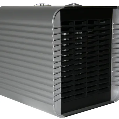 Thermo-ventilateur céramique Cuby 750/1500W argent 