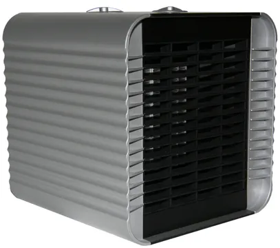 Thermo-ventilateur céramique Cuby 750/1500W argent 