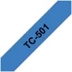 Schriftbandkassette TC 12mm×7.7m blau 