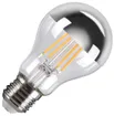 Lampe LED SLV A60 E27 7.5W 720lm 2700K clair miroité argent DIM 