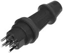 Stecker TH55 T15 MH, IP55, 10A 250/440V, für Kabel-Ø 6…14mm, sz-an 