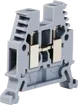 Morsetto di passaggio componibile Woertz 0.5…4mm² 32A 1000V vite 2×1 DIN 35mm gr 