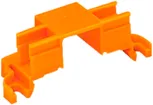 Befestigungsadapter WAGO für 4 Micro-Klemmen orange 