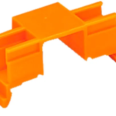 Adattatore WAGO per 4 serrafili Micro arancione 