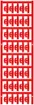 Marcatore d.conduttore Weidmüller MultiCard SFC p.Ø1.5…2.5mm 21×5.8mm PA66 rosso 