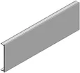 Deckel Woertz für BRK 4675 140×85mm Länge=2m Aluminium 