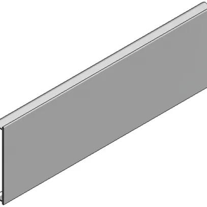 Deckel Woertz für BRK 4675 140×85mm Länge=2m Aluminium 