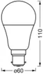 LED-Lampe LEDVANCE SMART+ WIFI RGBW B22d 9W 806lm 827…865 DIM 