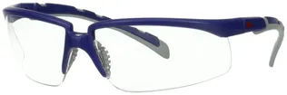 Lunettes de protection 3M™ Solus™ 2000 verres clair, PC, UV, bleu-gris 