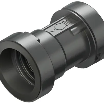 Illuminationsfassung HKL E27 SEV 13.5×5.5mm schwarz, IP43 