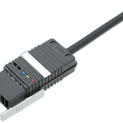 Spina R&M Cable-Outlet 5L con cavo Td 3×1.5 nero, L=2m 