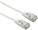 Câble patch RJ45 ROLINE slim, cat.6A (TIA) U/FTP, AWG32, LSZH blanc, 0.15m 