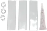Set di tappi terminali MK con 3 punte e adesivo plastico 
