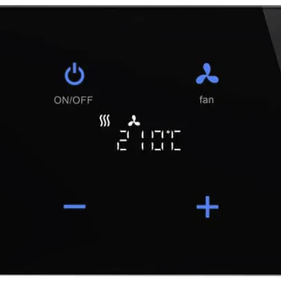 Élément de commande ABB-Tacteo TBR/U4-CG, 4-fois, avec thermostat d'ambiance 