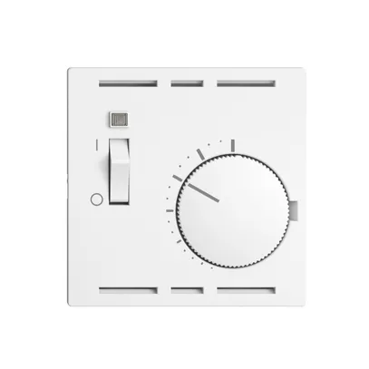 Kit frontale 60×60 EDIZIOdue bianco per termost.ambiente 